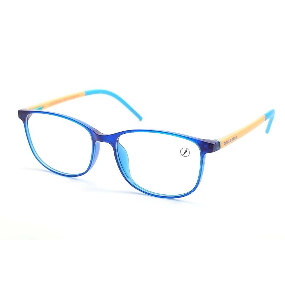 LV.KD.0045-0811  Armacao Para Oculos de Grau Infantil Unissex Chilli Beans Quadrado Azul.jpg
